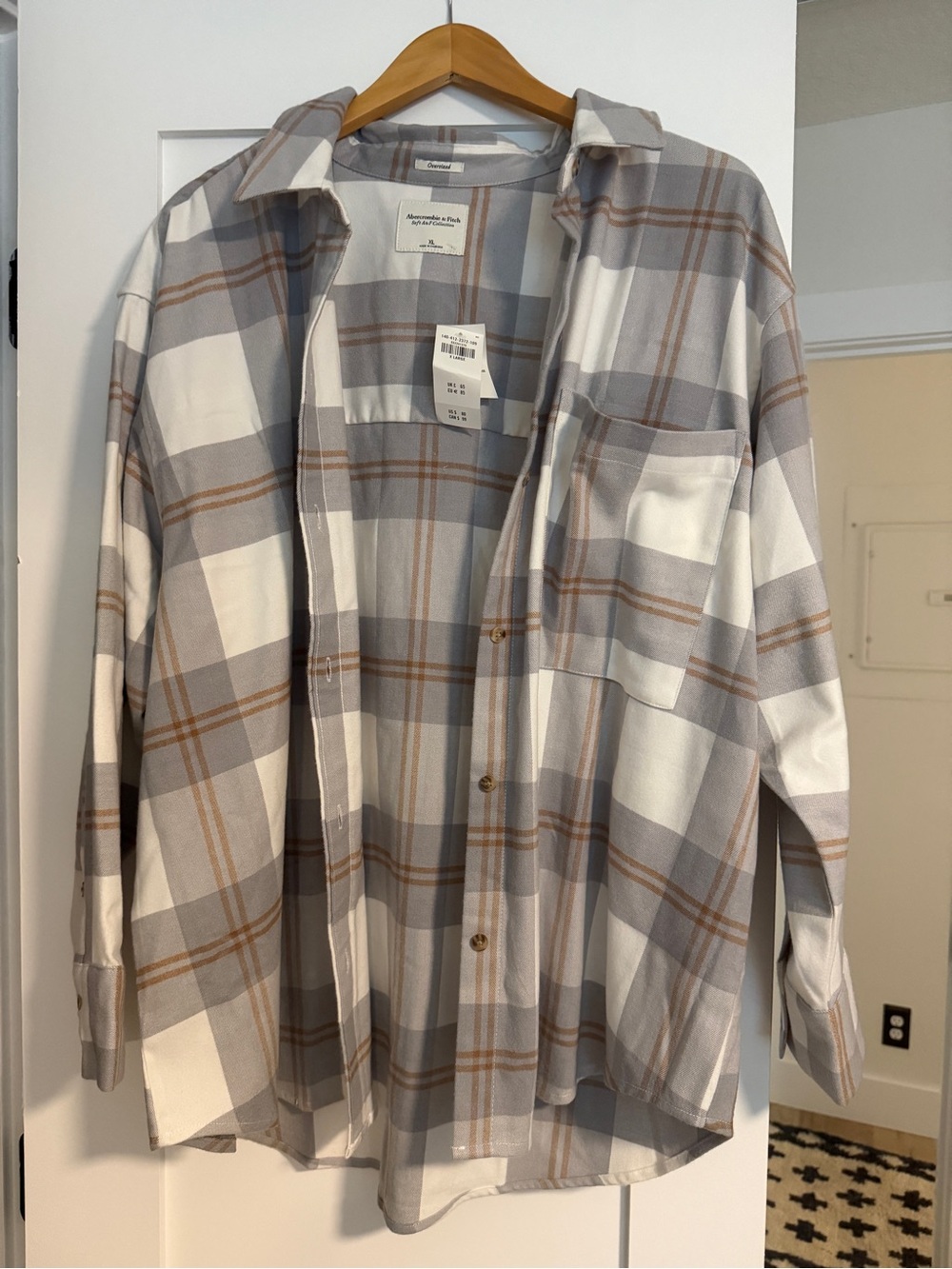 NWT Abercrombie & Fitch Oversized Shacket